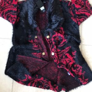 Black Rivet Coatigan